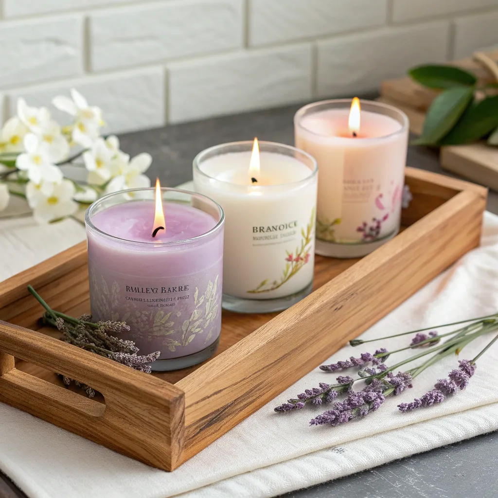 Aromatherapy candle set